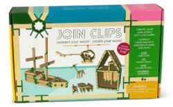 Join Clips Bouwplankjes Basisset - Home Edition - 40 plankjes & 200 clips - Vanaf 4 jaar