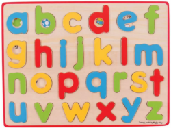 BJ-BJ757 Puzzel ABC kleine letters Big Jigs Duurzaam speelgoed 1