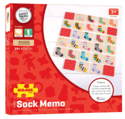 BJ-BJ905 Memoryspel sokken zoeken Duurzaam speelgoed 5
