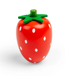 Bigjigs houten fruit Aardbei BJ-BJF104 1