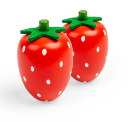 Bigjigs houten fruit Aardbei BJ-BJF104 4