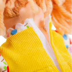 Bigjigs lappenpop Daisy 25 cm BJ-BJD002 3