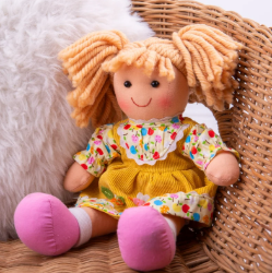 Bigjigs lappenpop Daisy 25 cm BJ-BJD002 6