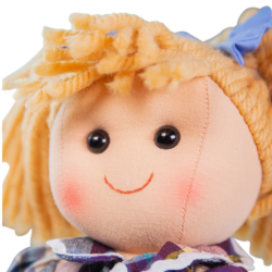 Bigjigs lappenpop Katie 34 cm BJ-BJD016 5