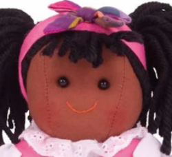 Bigjigs lappenpop Jess 25 cm BJ-BJD017 2