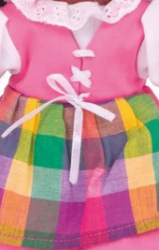 Bigjigs lappenpop Jess 25 cm BJ-BJD017 4