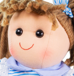 Bigjigs lappenpop Amalia 38 cm BJ-BJD023 4