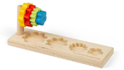 Bigjigs Houten bloemen sorteerder BJ-BJ37005 2