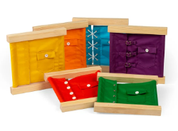 Bigjigs Houten frames met diverse bevestigingssystemen BJ-BJ37003 2