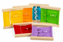 Bigjigs Houten frames met diverse bevestigingssystemen BJ-BJ37003 3
