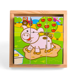 Bigjigs Blokkenpuzzel Boerderij BJ-BJ536 3