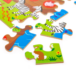 Bigjigs vloerpuzzel ark van noah BJ-BJ912 4