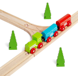 Bigjigs Houten rails T-splitsing BJ-BJT108 4
