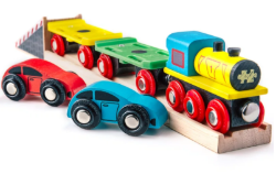 Bigjigs autoslaaptrein BJ-BJT199 2