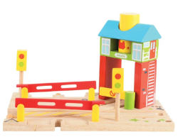 Bigjigs Signaalhuis houten treinbaan BJ-BJ226 1