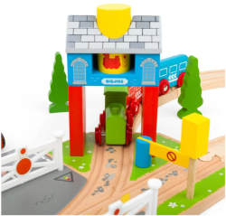 Bigjigs Signaalhuis houten treinbaan BJ-BJ226 5