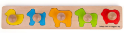 Bigjigs puzzel grote knoppen dieren BJ-BB041 3