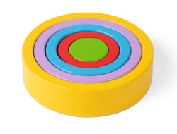 Bigjigs houten stapelspel bloementoren BJ-37006 3