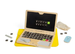 Bigjigs speelset reken en alfabet laptop magnetisch BJ-37057 3
