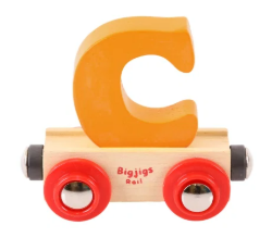 Bigjigs letter C naamtrein BJ-BR103 1