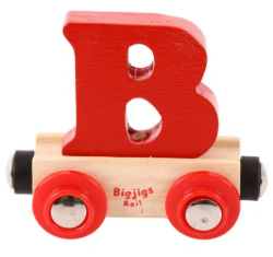 Bigjigs letter B naamtrein BJ-BR102 1