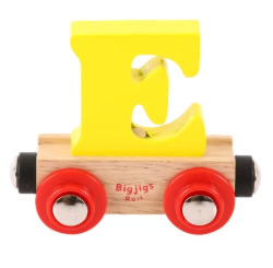 Bigjigs letter E naamtrein BJ-BR105 1