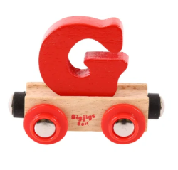 Bigjigs letter G naamtrein BJ-BR107 1