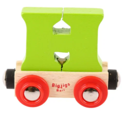 Bigjigs letter H naamtrein BJ-BR108 1