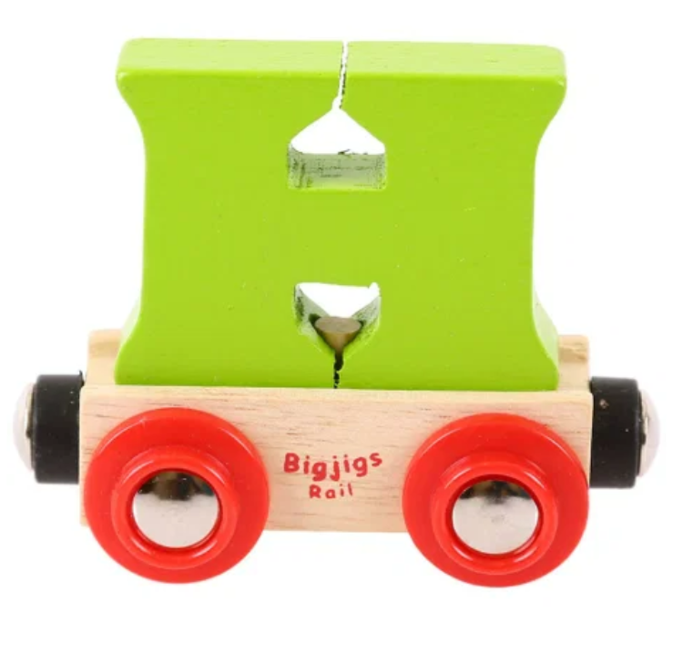 Bigjigs letter H naamtrein BJ-BR108 1