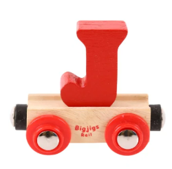 Bigjigs letter J naamtrein BJ-BR110 1