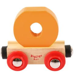 Bigjigs letter O naamtrein BJ-BR115 1