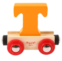 Bigjigs letter T naamtrein BJ-BR120 1