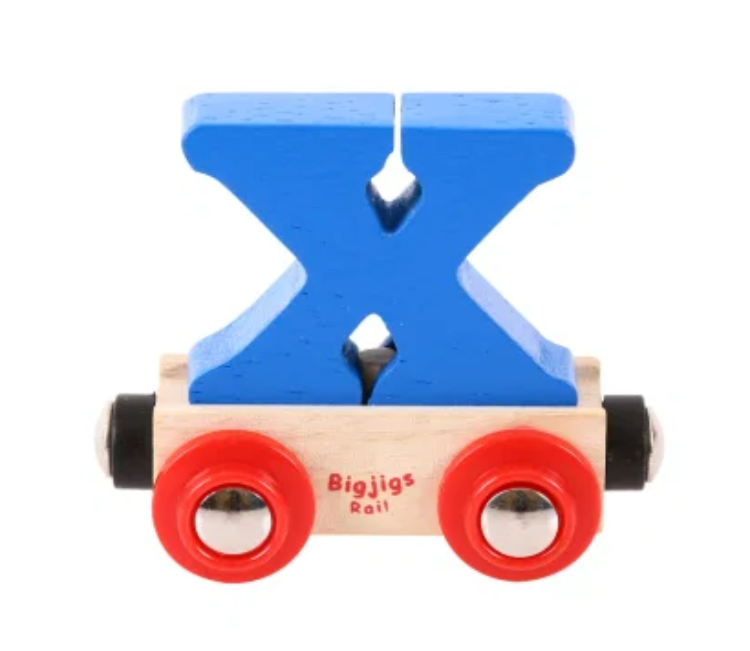 Bigjigs letter X naamtrein BJ-BR124 1