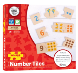 Bigjigs houten puzzel tellen tot 10 BJ-BT261 4