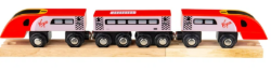 Bigjigs Snelle trein Vigin 3 delig Houten treinbaan BJ-BJT461 1