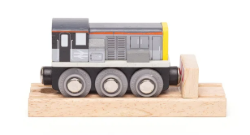 Bigjigs Houten trein diesel 8 Shunter BJ-BJT498 3