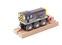Bigjigs Houten trein diesel 8 Shunter BJ-BJT498 4