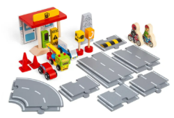 Bigjigs Houten verkeersweg assesoires BJ-BJT601 2