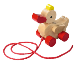 HABA trekfiguur eend