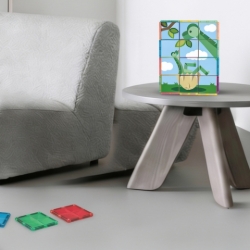 COBLO Toppers magnetische tegels dinosaurus Bouwwerk