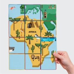 COBLO topper wereldkaart Afrika