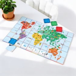 COBLO topper wereldkaart Compleet