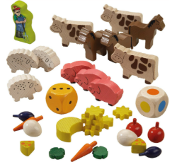 HABA Mijn eerste spelletjesdoos 10 spellen Pionnen
