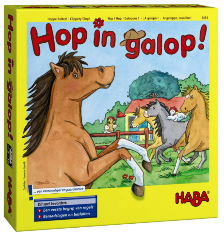 HABA hop in galop Verpakking