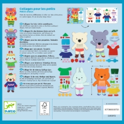 Djeco - knutselset - Kleine schatjes - van 3 tot 6 jaar