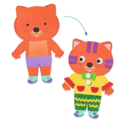 Djeco - knutselset - Kleine schatjes - van 3 tot 6 jaar