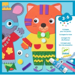 Djeco - knutselset - Kleine schatjes - van 3 tot 6 jaar