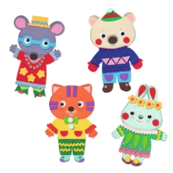 Djeco - knutselset - Kleine schatjes - van 3 tot 6 jaar