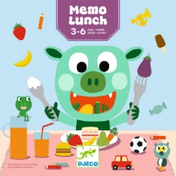 Djeco - bordspel - Memo Lunch - van 3 tot 6 jaar