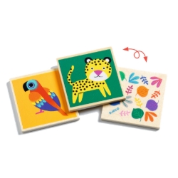 Djeco - houten educatief spel - Houten memo - vanaf 2 jaar